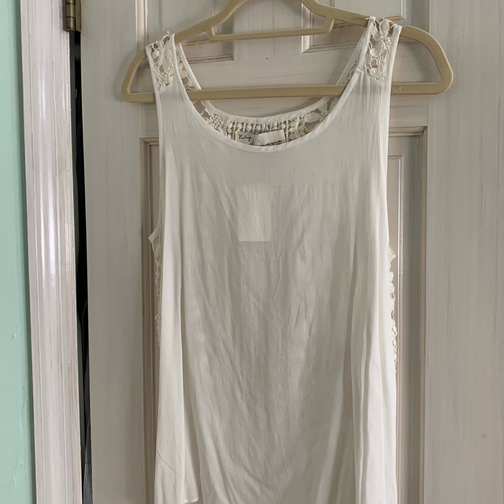 Vintage Havana Crocheted Back Tank Top